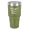 Design Your Own 30 oz Stainless Steel Tumbler - Olive - Single-Sided