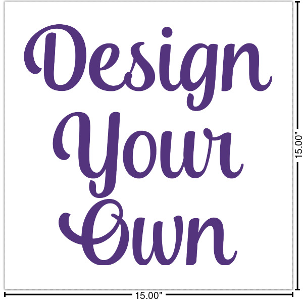 Custom Design Your Own Sublimation Transfer - Shirt Back / Men