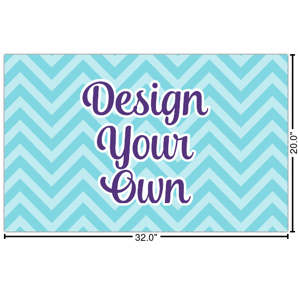 Custom Design Your Own Indoor / Outdoor Rug - Custom Size