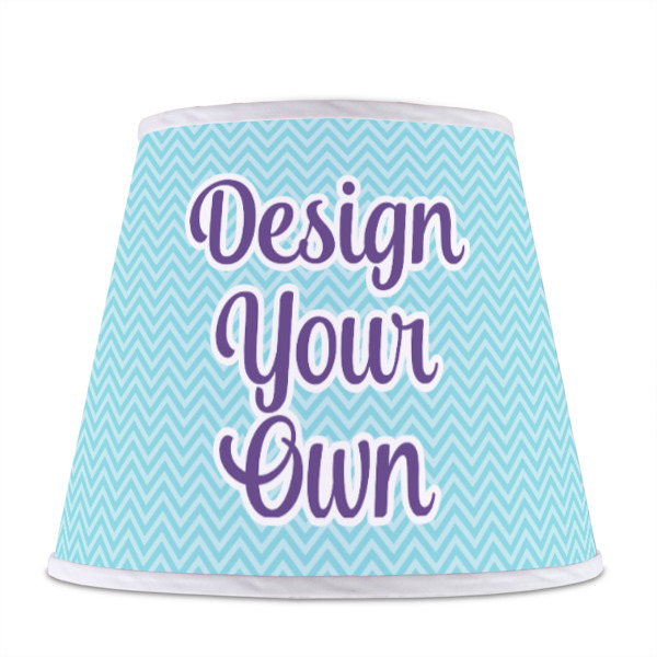 Custom Design - Poly Film Empire Lampshade - Front View