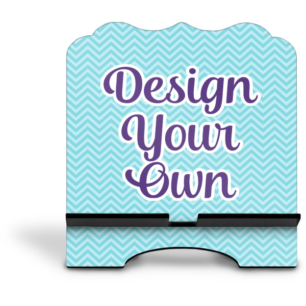 Custom Design - Stylized Tablet Stand - Front without iPad