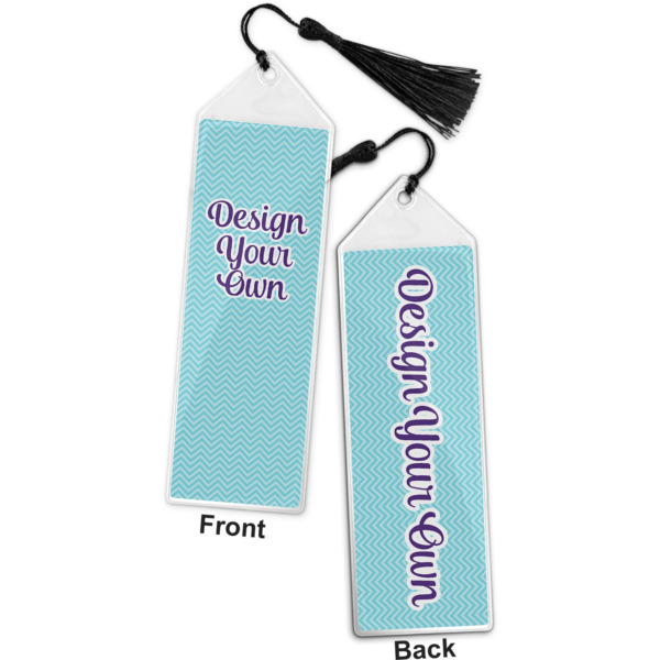 Custom Design - Bookmark w/ Tassel - Front and Back