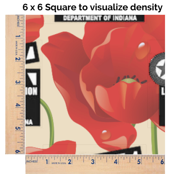 Custom Design - 6x6 Swatch of Fabric