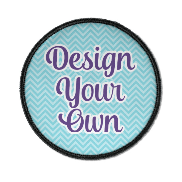 Custom Design - Iron On Patch - Round - Front