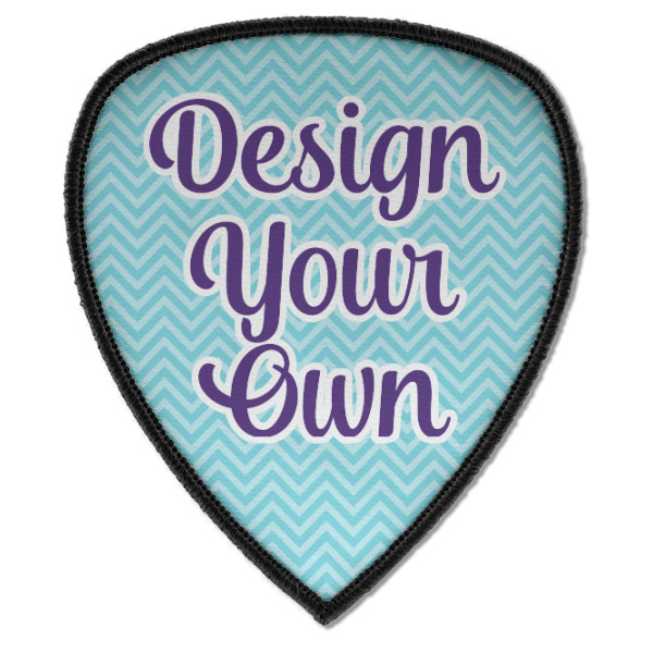 Custom Design - Iron On Patch - Shield - Style A - Front