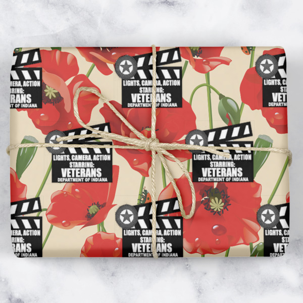 Custom Design - Wrapping Paper - Gift Box