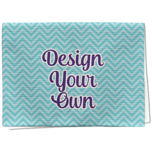 Custom Design Your Own Kitchen Towel - Waffle Weave