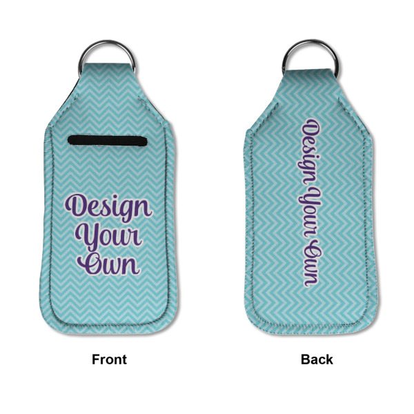 Custom Design - Sanitizer Holder Keychain - Large APPROVAL (Flat)