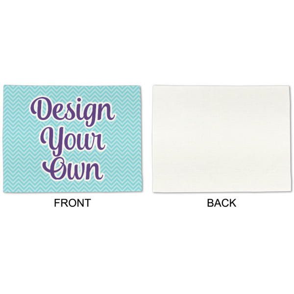 Custom Design - Linen Placemat - APPROVAL Single (single sided)