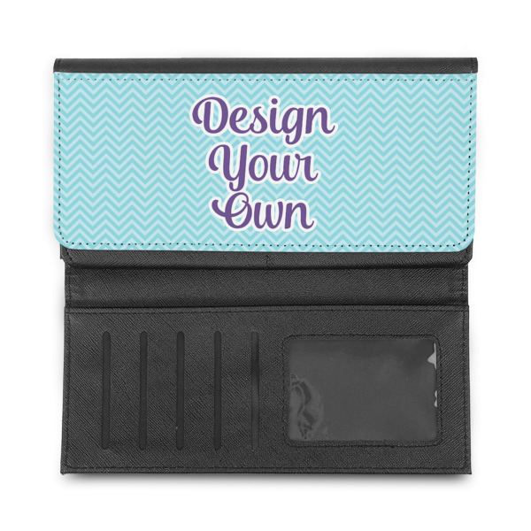 Custom Design - Ladies Wallet - Half Way Open