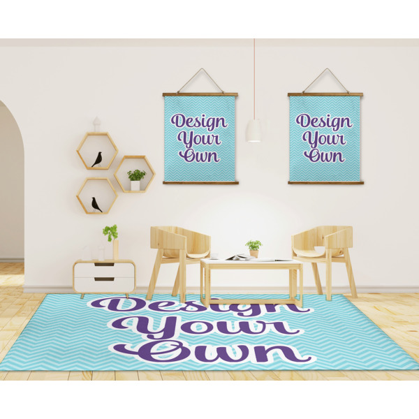 Custom Design - 8'x10' Indoor Area Rugs - IN CONTEXT