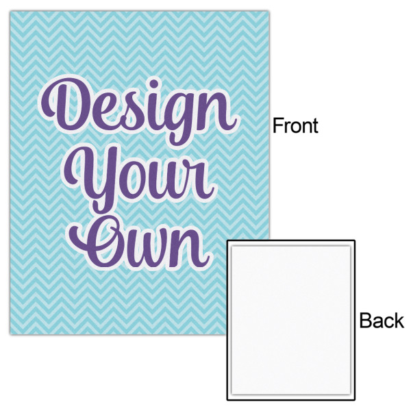 Custom Design - 16x20 - Matte Poster - Front & Back