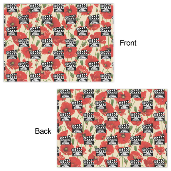Custom Design - Wrapping Paper Sheet - Double Sided - Front & Back