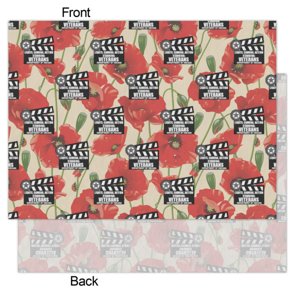 Custom Design - Tissue Paper - Lightweight - Large - Front & Back