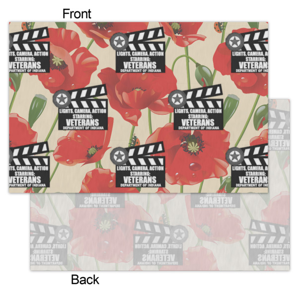 Custom Design - Tissue Paper - Lightweight - Small - Front & Back