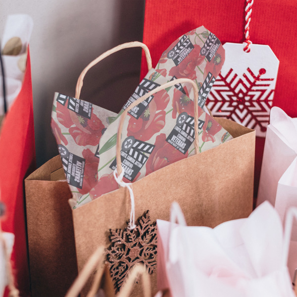 Custom Design - Tissue Paper - In Gift Bag