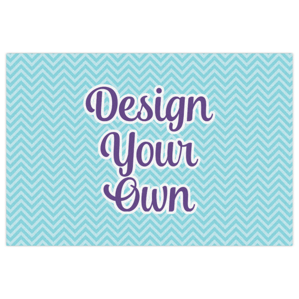 Custom Design - Indoor / Outdoor Rug - 4'x6' - Front Flat