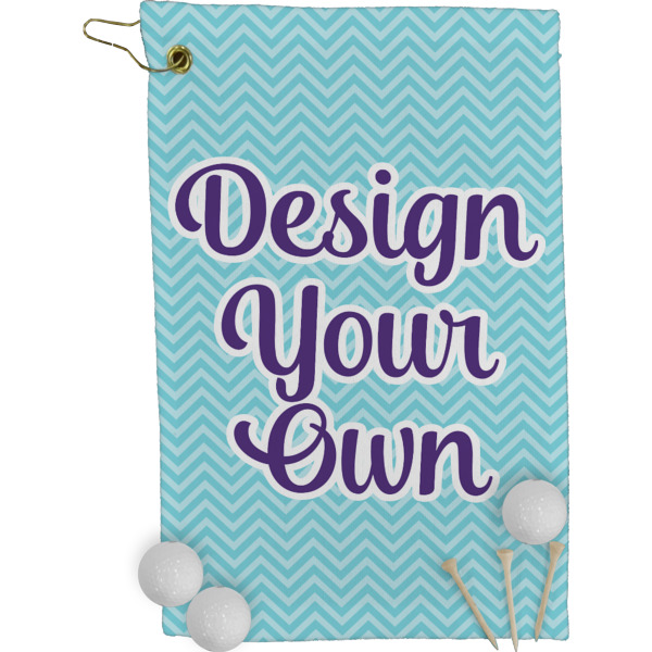 Custom Design - Golf Towel (Personalized) - FRONT (Small Full Print)