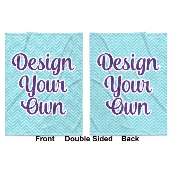 Custom Design - Baby Blanket (Double Sided - Printed Front and Back)