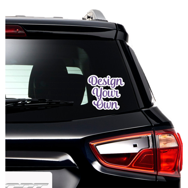 Custom Design - Graphic Car Decal (On Car Window)
