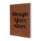 Design Your Own Leather Sketchbook - Small - Single-Sided