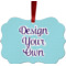 Design Your Own Metal Frame Ornament - Double-Sided