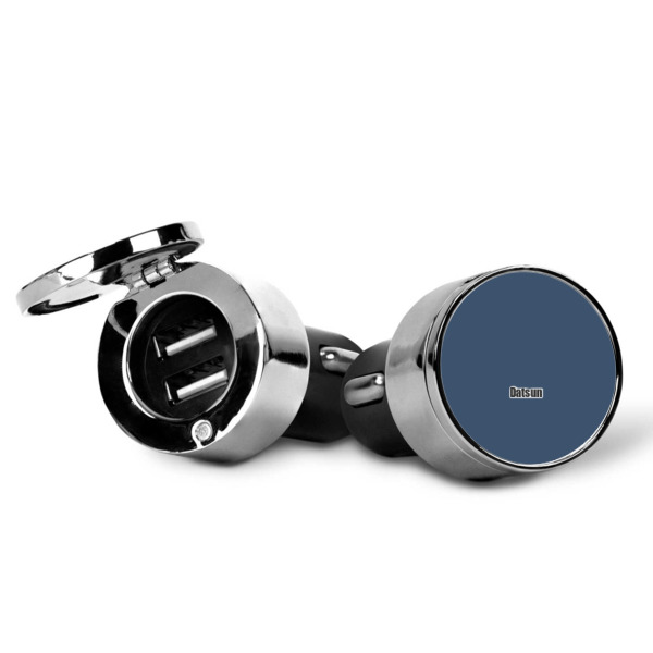Custom Design - USB Car Charger - Open & Closed