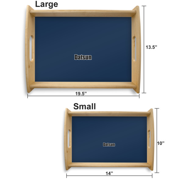 Custom Design - Serving Tray Wood Sizes