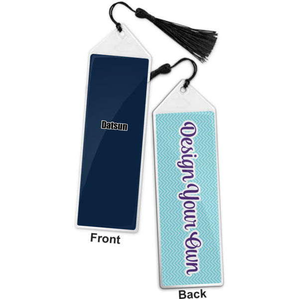 Custom Design - Bookmark w/ Tassel - Front and Back