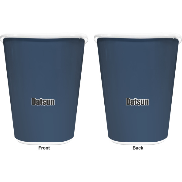 Custom Design - Waste Basket - White - Double Sided - Approval