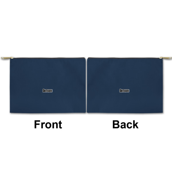 Custom Design - Small Zipper Pouch Approval (Front and Back)