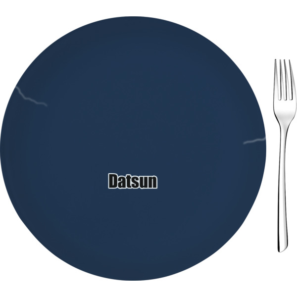 Custom Design Your Own 8" Glass Appetizer / Dessert Plate