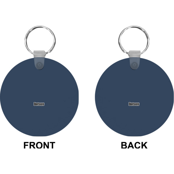 Custom Design - Circle Keychain (Front + Back)