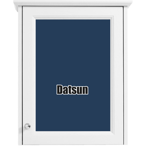 Custom Design - Single White Cabinet Decal