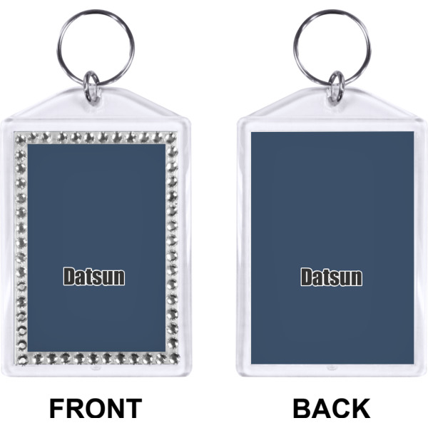 Custom Design - Bling Keychain (Front + Back)