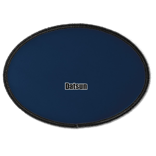 Custom Design - Iron On Patch - Oval - Front