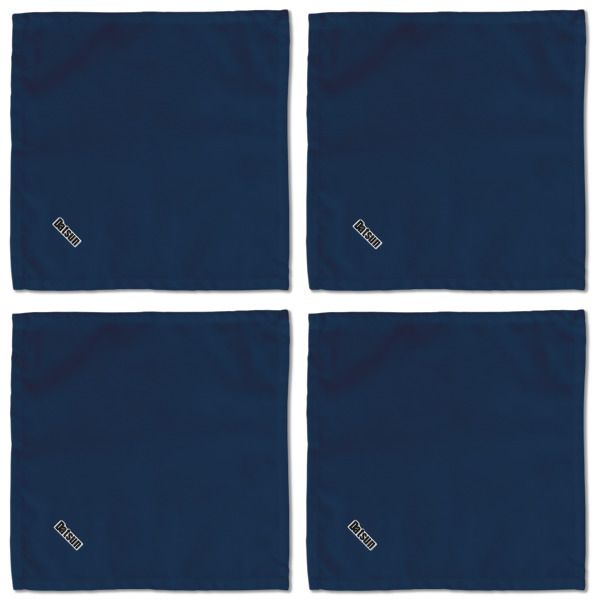 Custom Design - Cloth Napkins - Personalized Lunch (APPROVAL) Set of 4