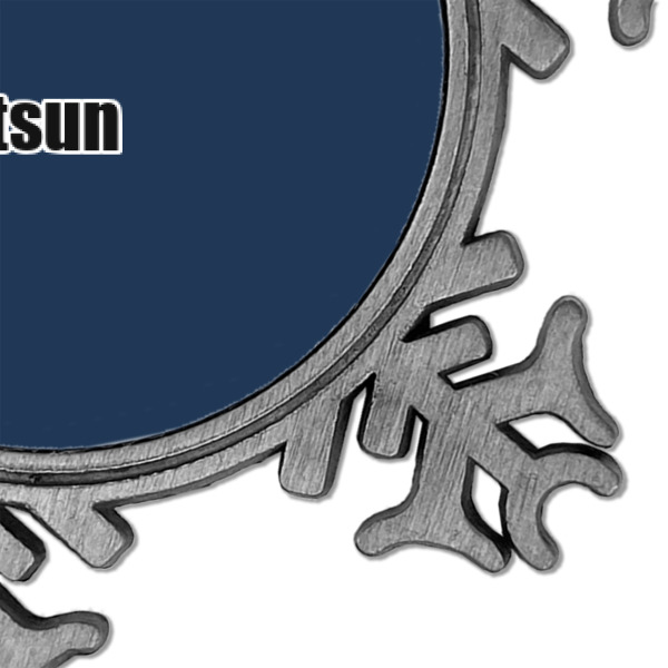 Custom Design - Vintage Snowflake - Detail