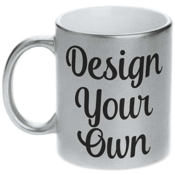 Custom Design - Silver Mug - Main