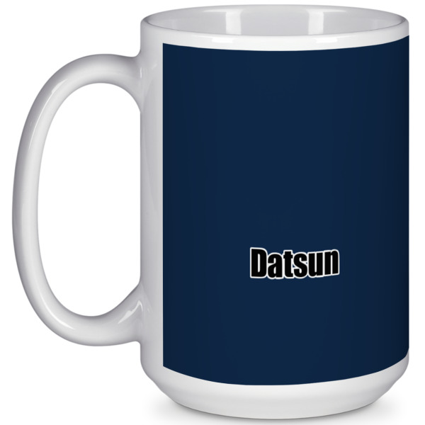 Custom Design Your Own 15 oz Coffee Mug - White