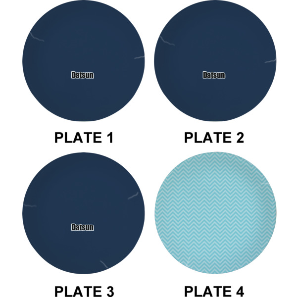 Custom Design - Set of Appetizer / Dessert Plates (Approval)