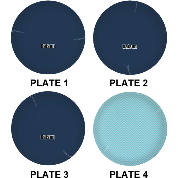 Custom Design - Set of Lunch / Dinner Plates (Approval)