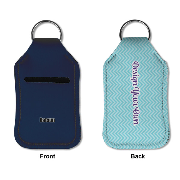 Custom Design - Sanitizer Holder Keychain - Small APPROVAL (Flat)