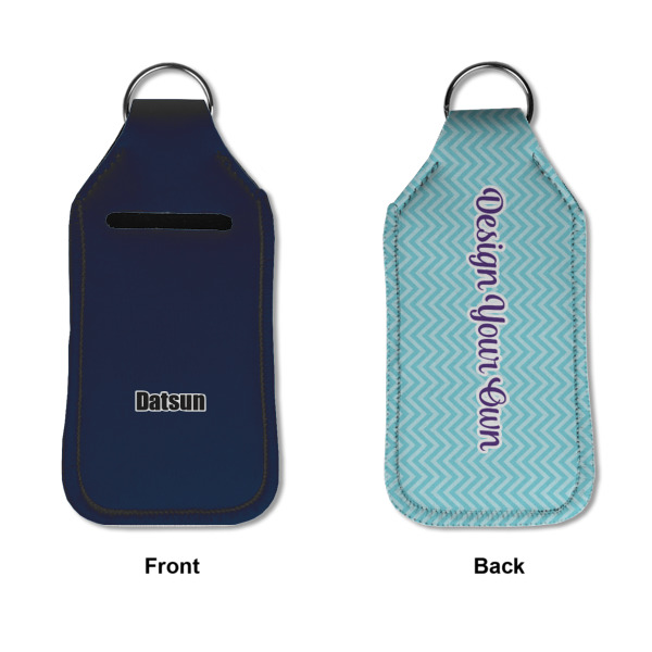 Custom Design - Sanitizer Holder Keychain - Large APPROVAL (Flat)