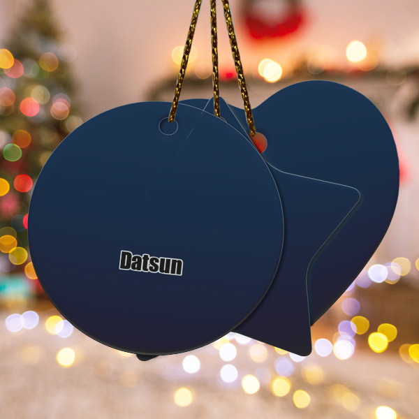 Custom Design Your Own Ceramic Ornament