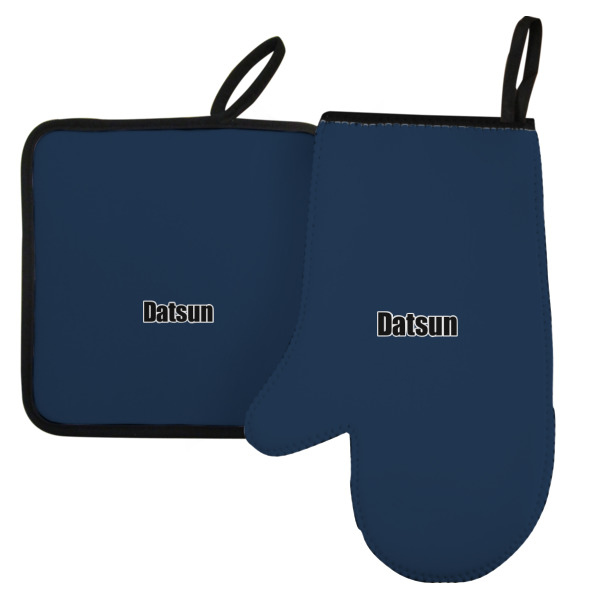 Custom Design Your Own Left Oven Mitt & Pot Holder Set