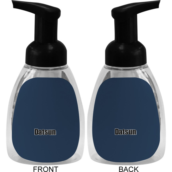Custom Design - Foam Soap Bottle - Black - Front & Back