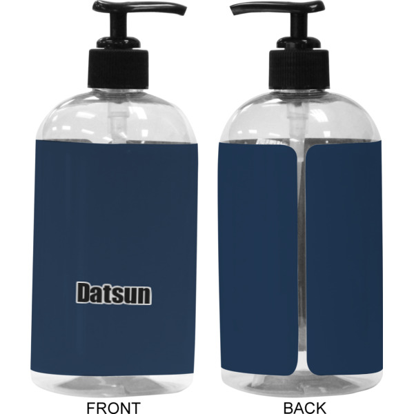 Custom Design - 16 oz Plastic Liquid Dispenser (Approval) - Black