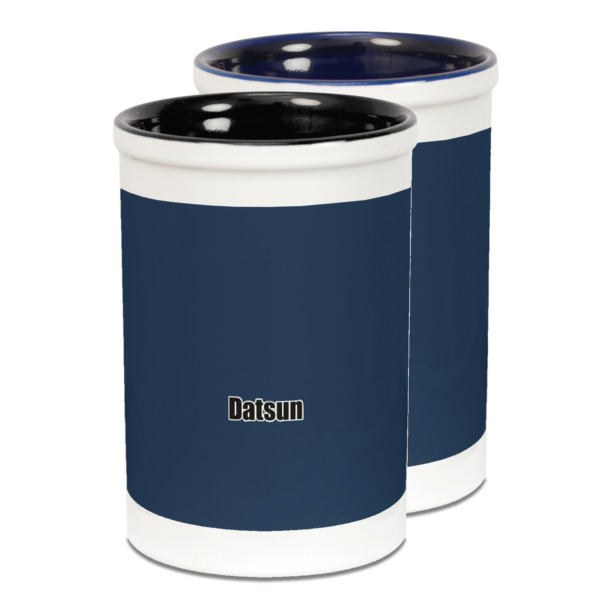 Custom Design Your Own Ceramic Pencil Holder - Large