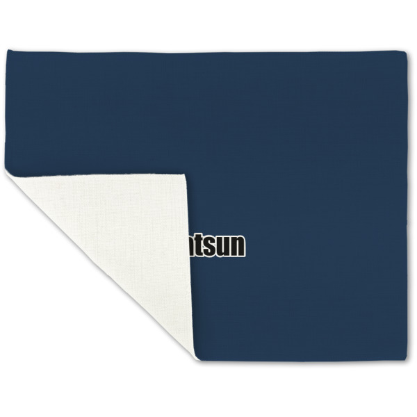 Custom Design - Linen Placemat - Folded Corner (single side)